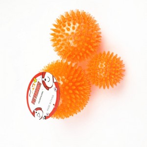 Bouncy Floating Teeth Cleaning Spiky Squeaky Ball  Durable Dogs Toys