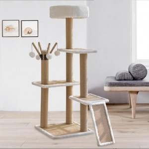 wholesale Rattan Pet Bed cat trees pet house