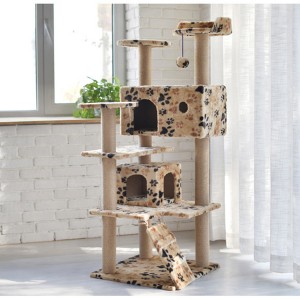 Three Layers Cat Climbing Frame  Cat Scratch Tree Hemp Rope Cat Scratching Post