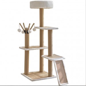 wholesale Rattan Pet Bed cat trees pet house