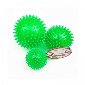 Bouncy Floating Teeth Cleaning Spiky Squeaky Ball  Durable Dogs Toys